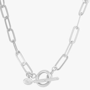 Silpada Let's Link Necklace, Silver, 17"